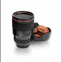 Load image into Gallery viewer, 400ml Camera Lens Coffee Thermos