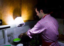 Load image into Gallery viewer, Inflatable Solar LED Lamp