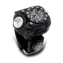 Load image into Gallery viewer, Tactical Survival Wristwatch