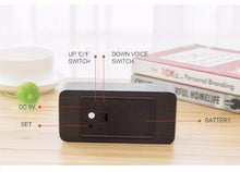 Load image into Gallery viewer, Bamboo Digital Clock