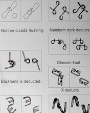 Load image into Gallery viewer, 8 pcs/set Metal Wire Brain Teasers
