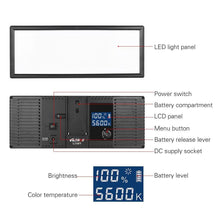 Load image into Gallery viewer, Ultra Thin Video LED Light
