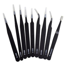 Load image into Gallery viewer, 9 in 1 Stainless Steel Tweezers Kit
